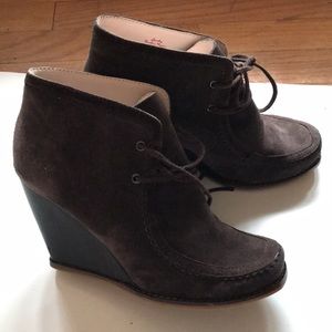 Plenty by Tracy Reese Brown Suede Wedge